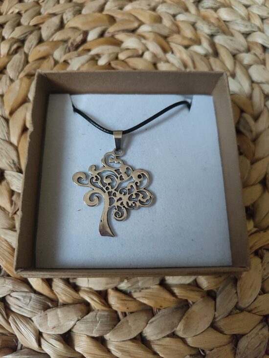 Collier arbre de vie acier 